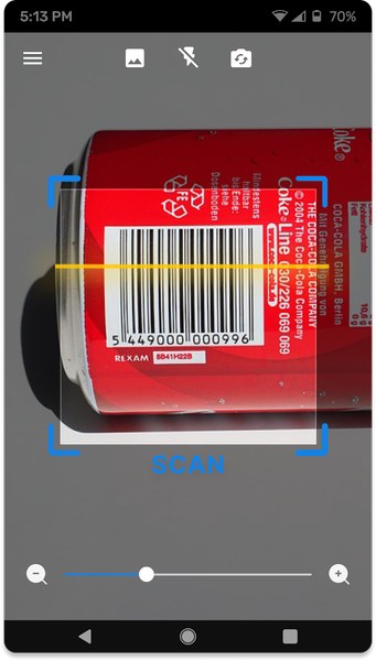 QR Code Scanner - عکس برنامه موبایلی اندروید