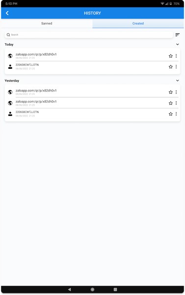 QR Code Scanner - عکس برنامه موبایلی اندروید