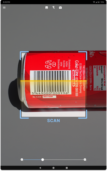 QR Code Scanner - عکس برنامه موبایلی اندروید