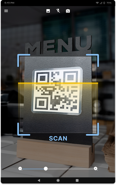 QR Code Scanner - عکس برنامه موبایلی اندروید