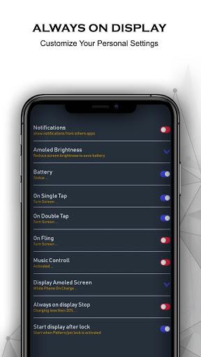 Amoled Always on Display Digital Clocks - عکس برنامه موبایلی اندروید