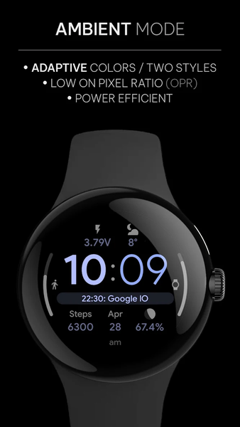Digital Informer: Watch face - Image screenshot of android app