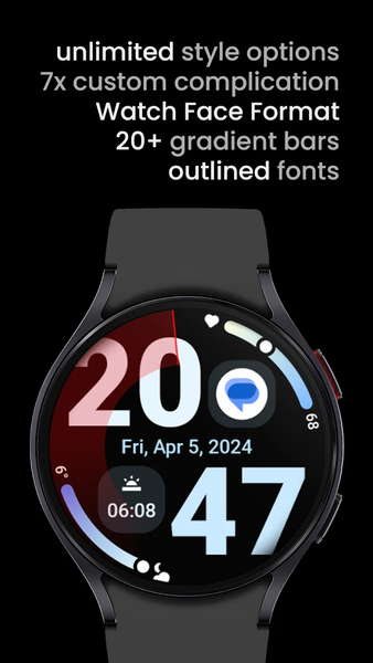 Nomad Watch Face - Image screenshot of android app