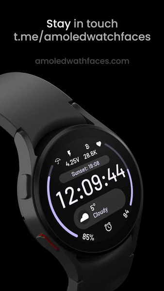 React: Watch face - Image screenshot of android app