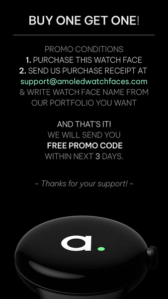 Simple Digital Watch Face - عکس برنامه موبایلی اندروید