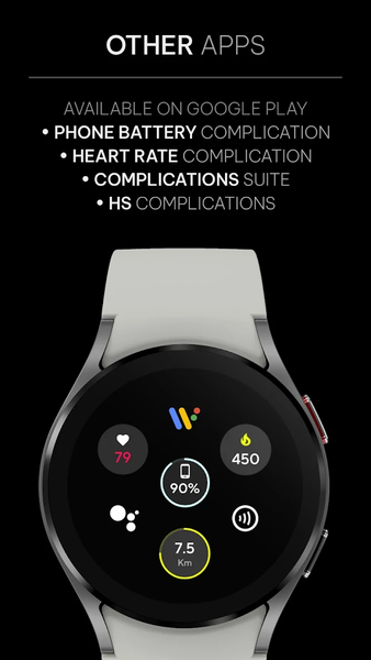 Simple Digital Watch Face - عکس برنامه موبایلی اندروید