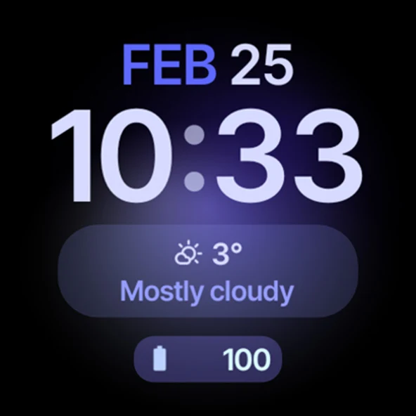 Soft Watch Face - Image screenshot of android app