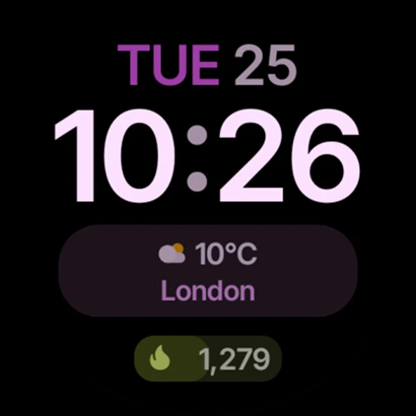 Soft Watch Face - Image screenshot of android app