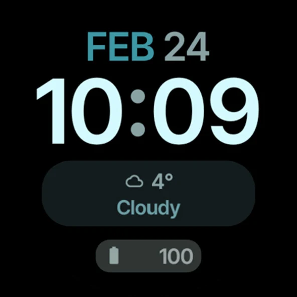 Soft Watch Face - Image screenshot of android app