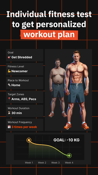 MadMuscles: Workouts & Diet - عکس برنامه موبایلی اندروید