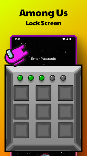 AmongLock Among Us Lock Screen - عکس برنامه موبایلی اندروید