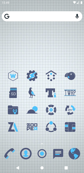 Amons icon pack - Image screenshot of android app