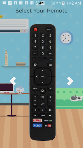 Remote Control For Hisense TV - عکس برنامه موبایلی اندروید