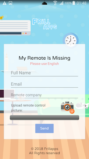 Remote For LG TV Smart + IR - Image screenshot of android app