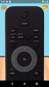 Remote Control For Philips TV - عکس برنامه موبایلی اندروید