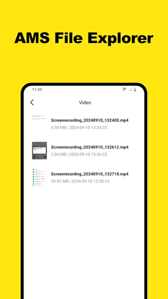 AMS File Explorer - عکس برنامه موبایلی اندروید