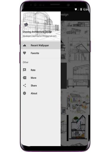 Drawing Architectural Design - Image screenshot of android app