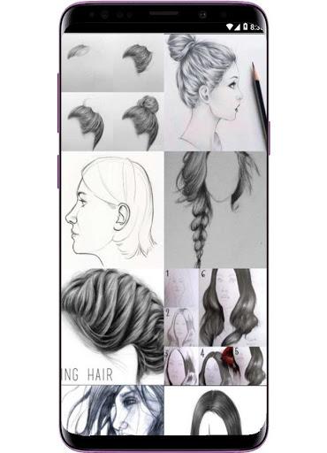 Drawing Realistic Hair - عکس برنامه موبایلی اندروید