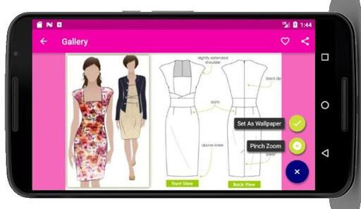 Dress Sewing Pattern - عکس برنامه موبایلی اندروید