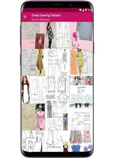 Dress Sewing Pattern - Image screenshot of android app