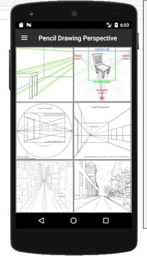 Pencil Drawing Perspective - Image screenshot of android app