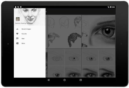 Realistic Drawing Technique - عکس برنامه موبایلی اندروید