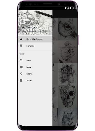 Sketch Drawing Art - عکس برنامه موبایلی اندروید