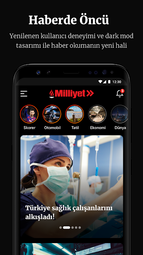 Milliyet - Son Dakika Haberler - Image screenshot of android app