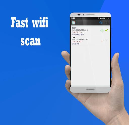 wifi wps wpa connect - Image screenshot of android app