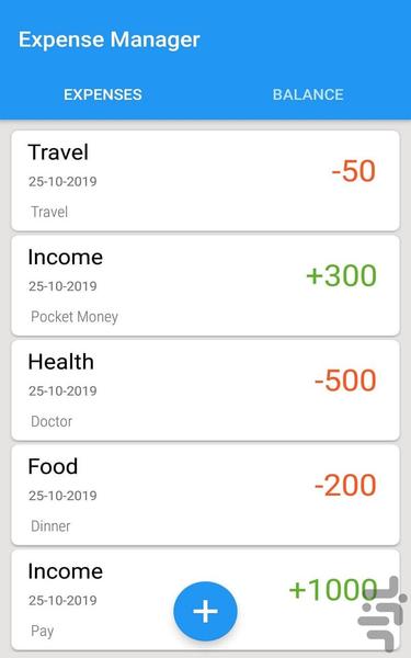 Easy Expense Manager - Image screenshot of android app