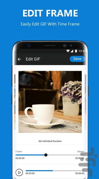 Gif Maker - Image screenshot of android app