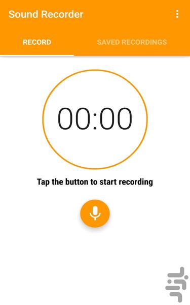 ضبط کننده صدا - Image screenshot of android app