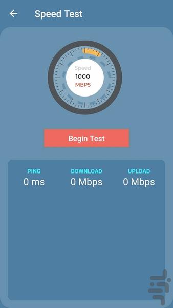 Speed Test - Image screenshot of android app