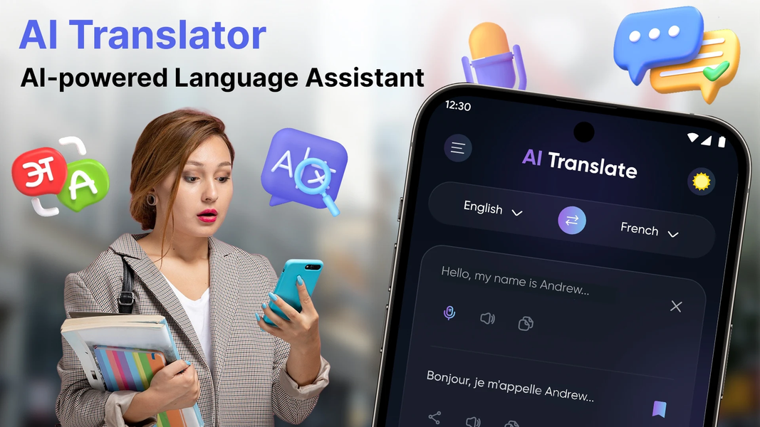 AI Translator: Translate Voice - Image screenshot of android app