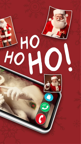 Santa Claus Call - Santa Prank - عکس برنامه موبایلی اندروید