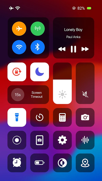Control Center - Custom Center - Image screenshot of android app
