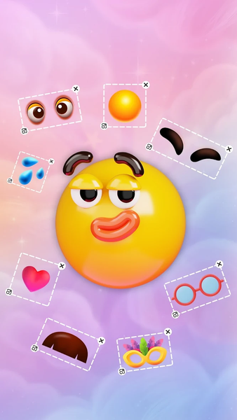 DIY Cute Sticker & Emoji Maker - Image screenshot of android app