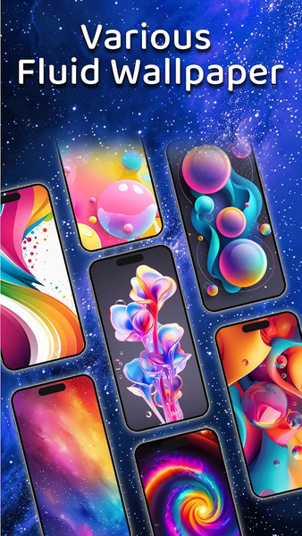Magic Fluid: Live Wallpaper ۴K - عکس برنامه موبایلی اندروید