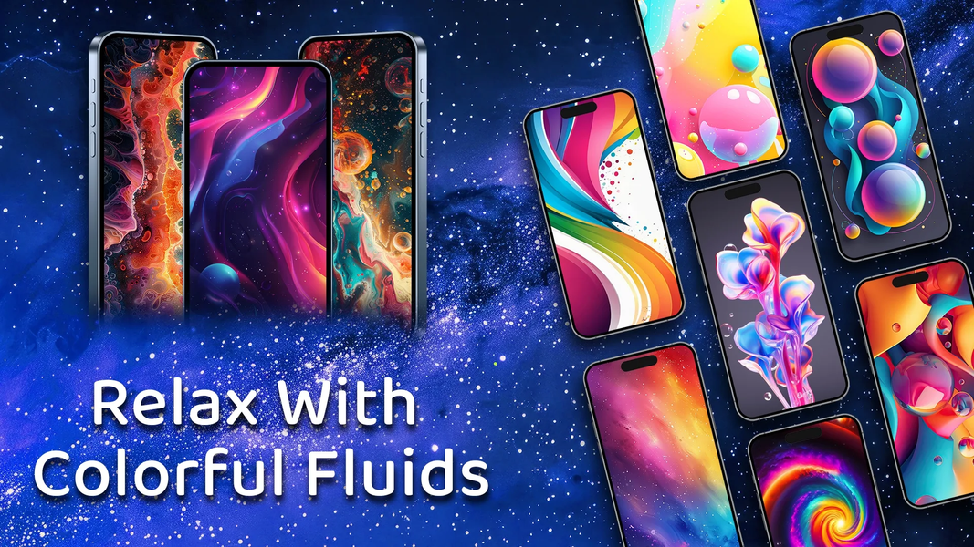 Magic Fluid: Live Wallpaper 4K - عکس برنامه موبایلی اندروید