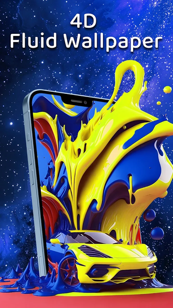 Magic Fluid: Live Wallpaper ۴K - عکس برنامه موبایلی اندروید