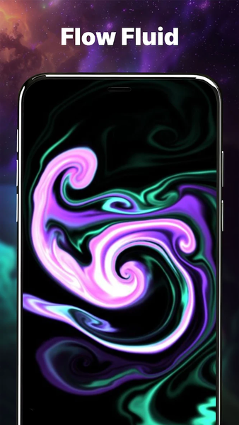 Magic Fluid: Live Wallpaper ۴K - عکس برنامه موبایلی اندروید