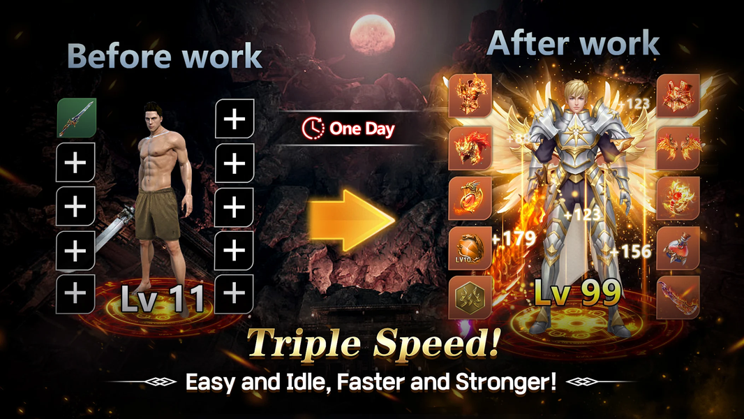 Blade of Chaos: Raider - عکس بازی موبایلی اندروید