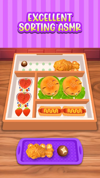 DIY Lunch Box: Organize Game - عکس بازی موبایلی اندروید