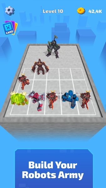 Craft Robot: Merge Master - Gameplay image of android game