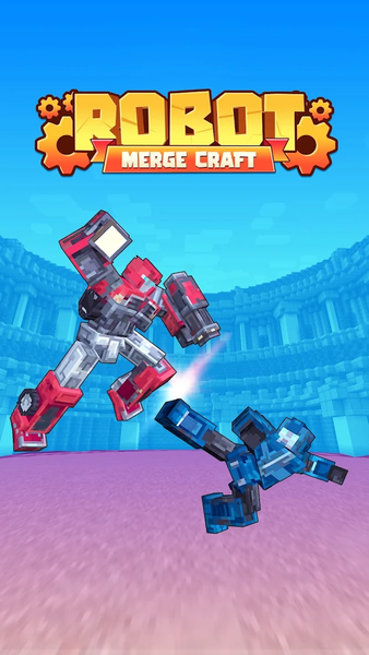 Craft Robot: Merge Master - Gameplay image of android game