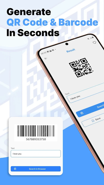 Scan, Create: QR Code, Barcode - Image screenshot of android app