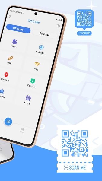 Scan, Create: QR Code, Barcode - Image screenshot of android app