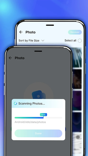 Photo Recovery, Data Recovery - Image screenshot of android app