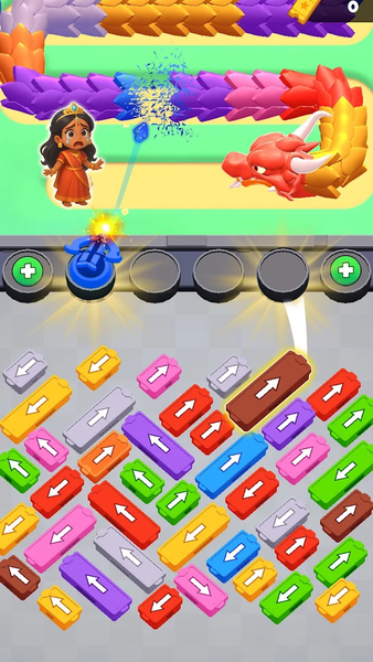 Girl Rescue: Dragon Puzzle - عکس بازی موبایلی اندروید