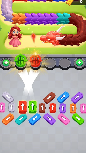 Girl Rescue: Dragon Puzzle - عکس بازی موبایلی اندروید